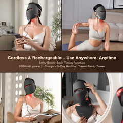 JOVS remote timer feature allows easy, hands-free sessions.