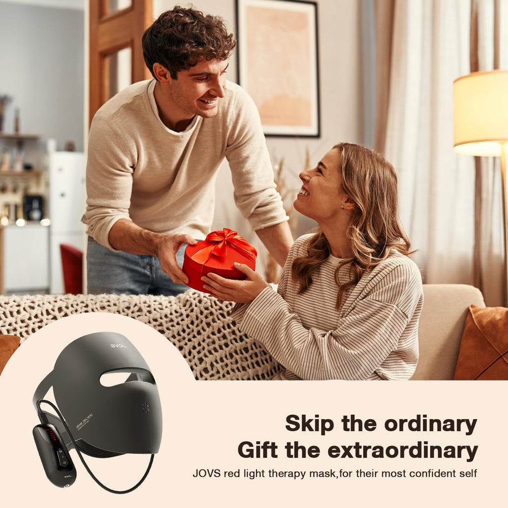 JOVS wireless operation enables unrestricted at-home skincare sessions.