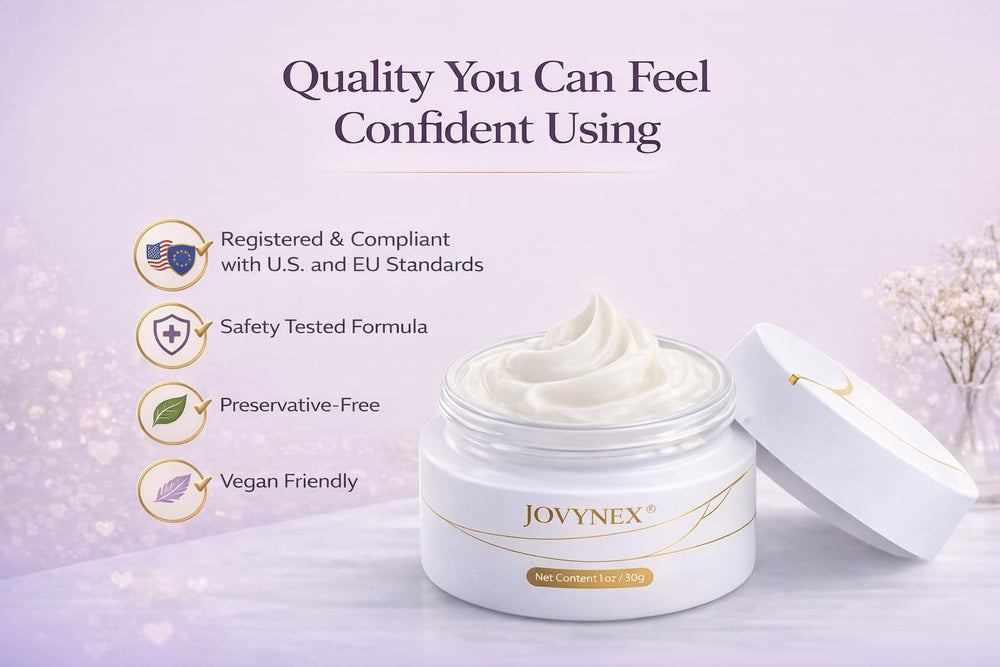 JOVYNEX monthly supply box emphasizes consistent daily use