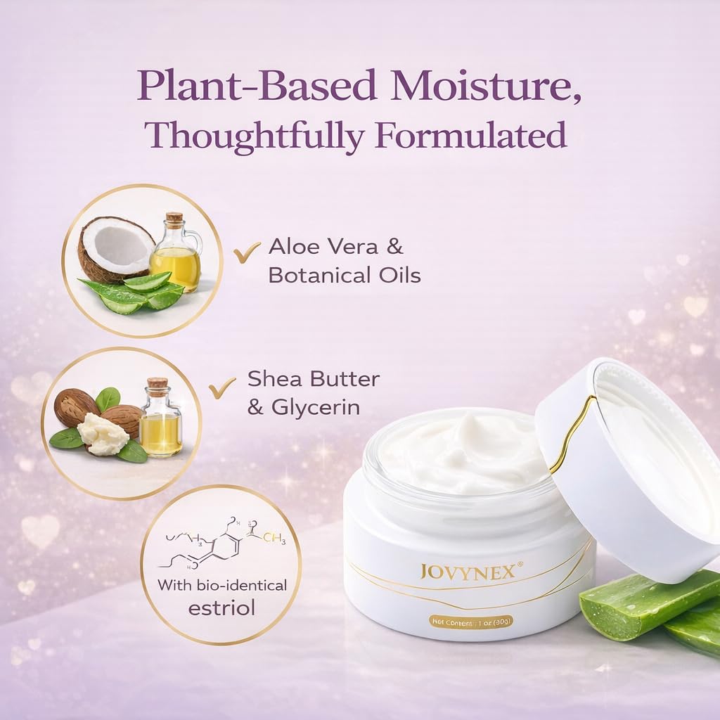 JOVYNEX peach-scented formula adds a gentle, refreshing touch