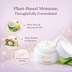 JOVYNEX peach-scented formula adds a gentle, refreshing touch