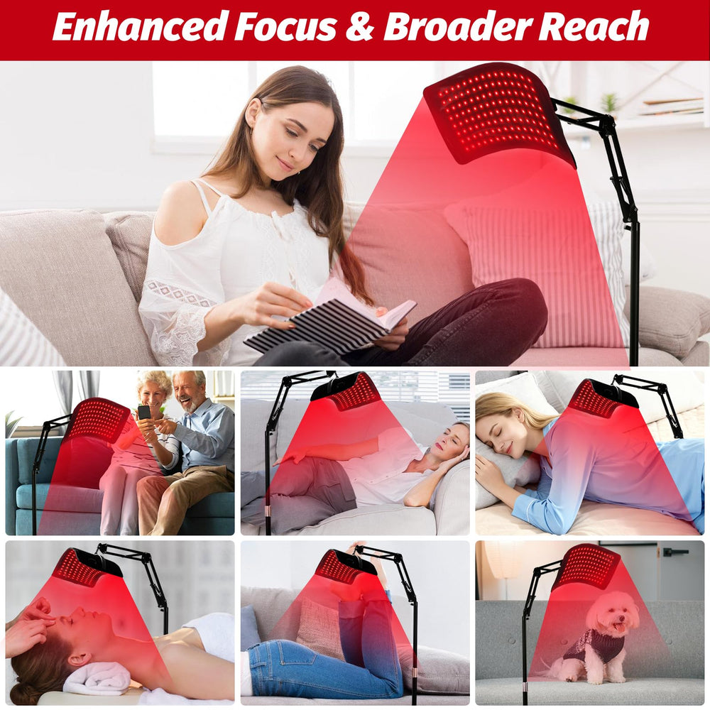 JoyJoint adjustable stand demonstrates hands-free positioning for versatile therapy