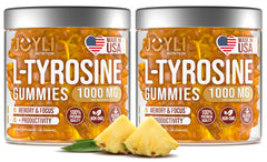 JOYLI L-Tyrosine Gummies 2Pack bottle ready for daily focus support