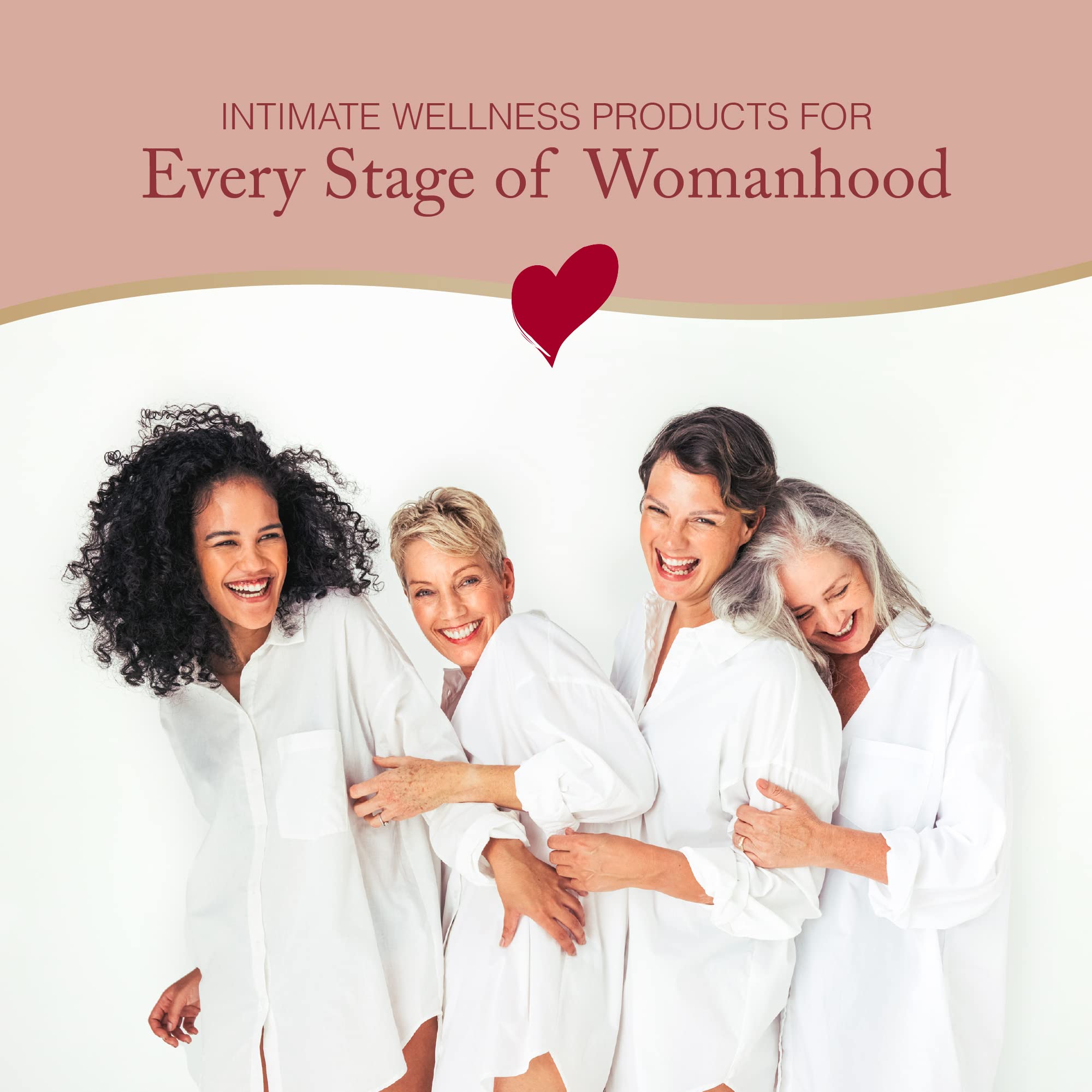 Joylux women self-care routine with non-invasive device for comfort.