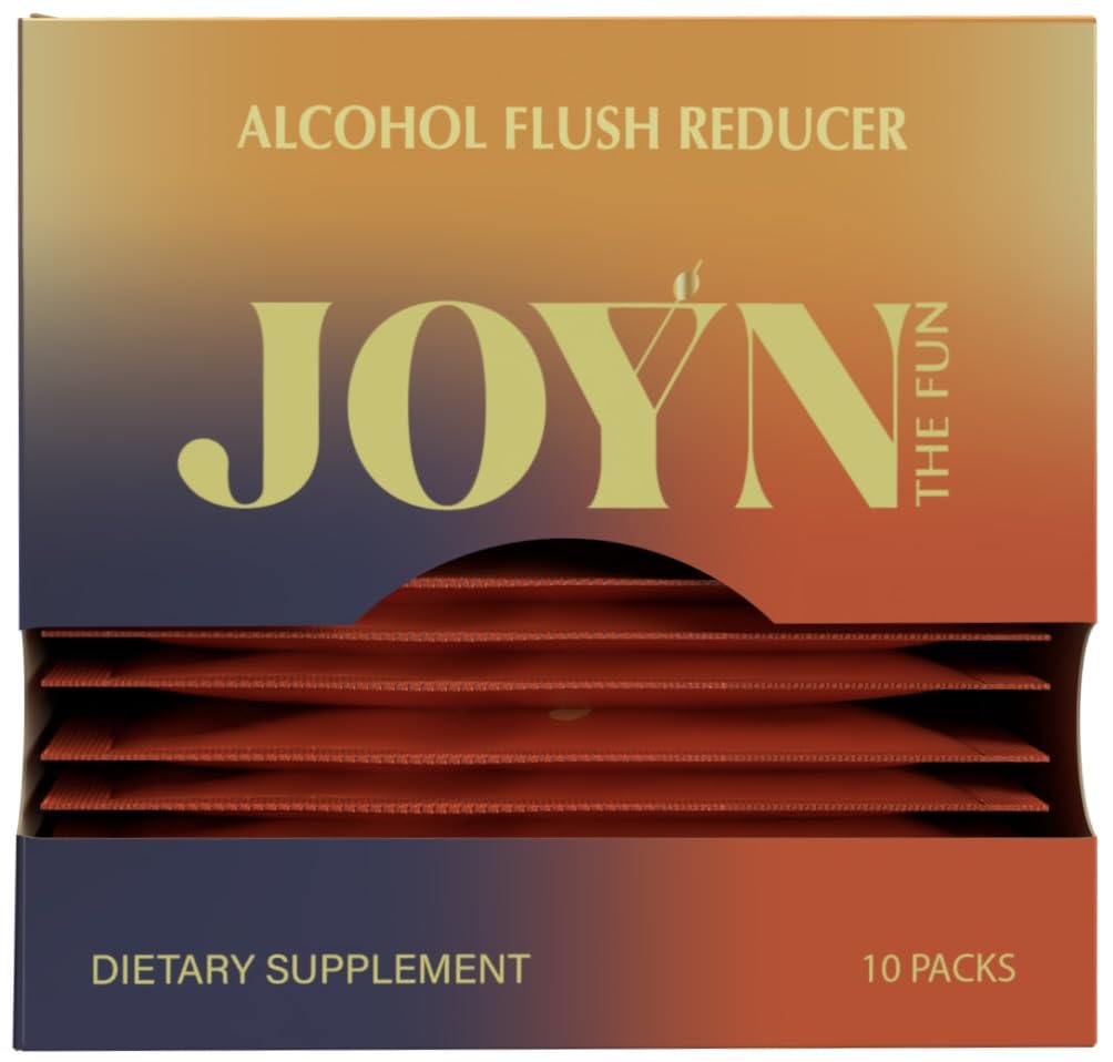 JOYN supplement bottle front—potential redness relief when socializing.