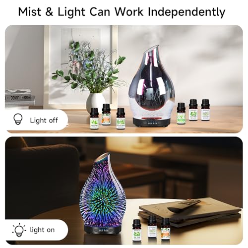 JOYOLO six essential oils set of 10ml each for versatile scents.