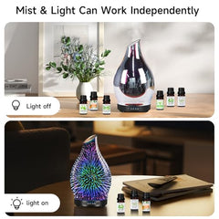 JOYOLO six essential oils set of 10ml each for versatile scents.