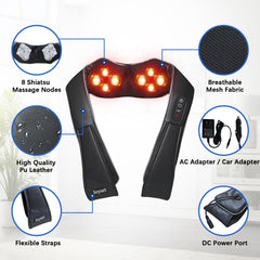 Joyset heat mode indicator shows adjustable warmth for personalized sessions