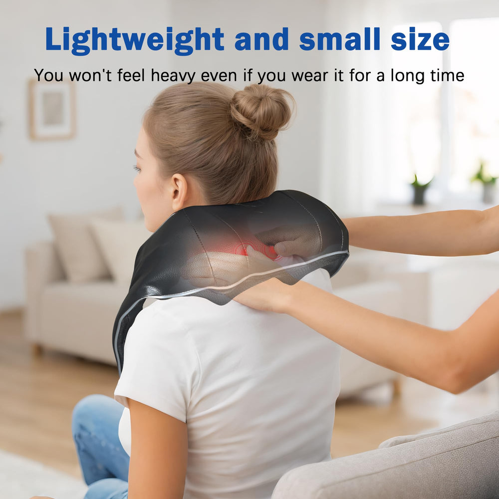 Joyset neck-back massager ergonomic u-shape for comfortable neck and shoulder massage