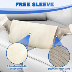Joyset 3D kneading nodes deliver deep tension-relief sensations.