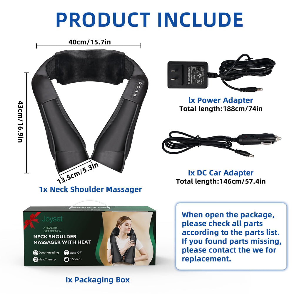 Joyset Shiatsu gift packaging makes it a thoughtful present for loved ones.