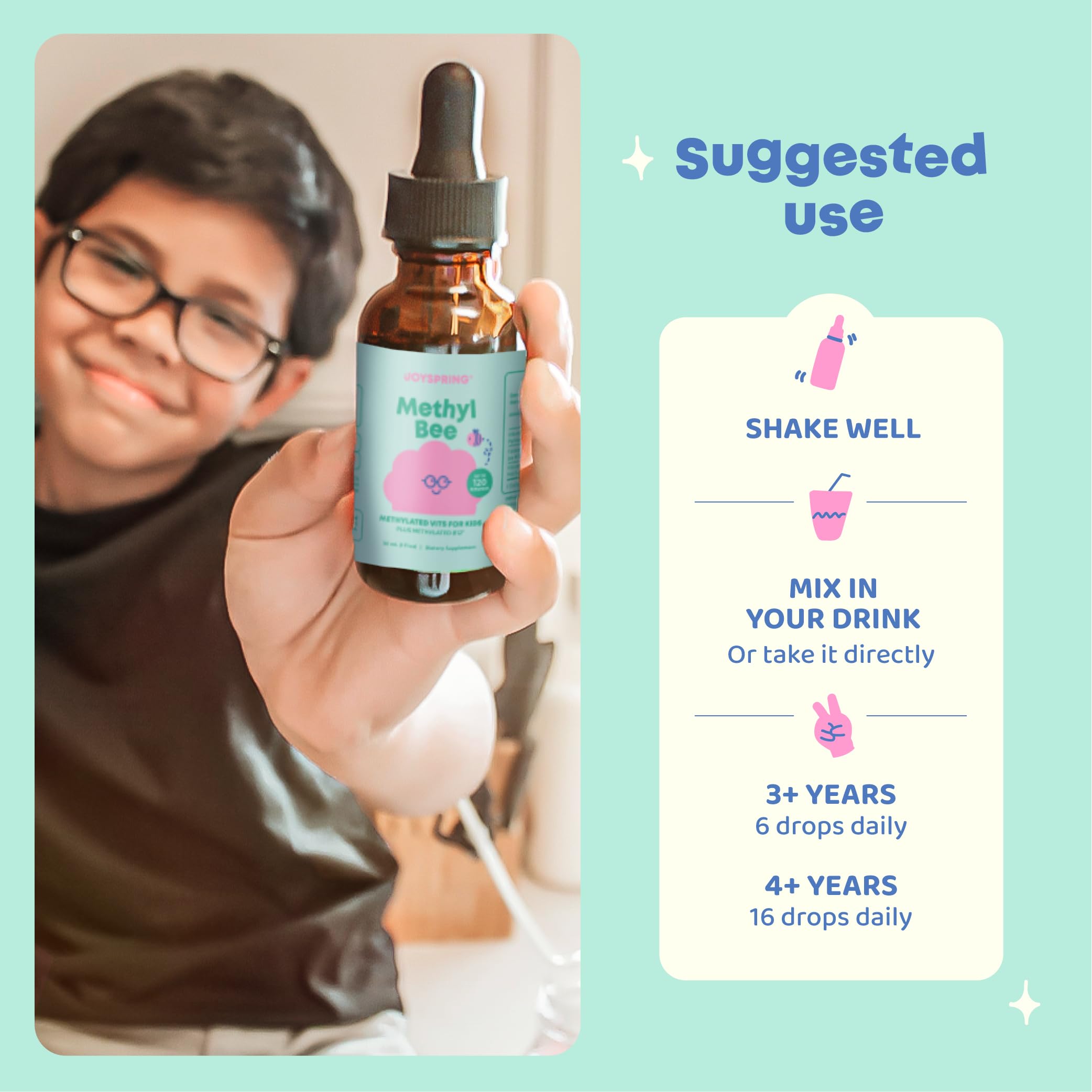 JoySpring Allergen-free vegan-friendly formula with berry flavor.