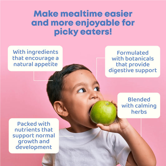 JoySpring Appetite Booster label highlights natural ingredients like L-Lysine and B vitamins.