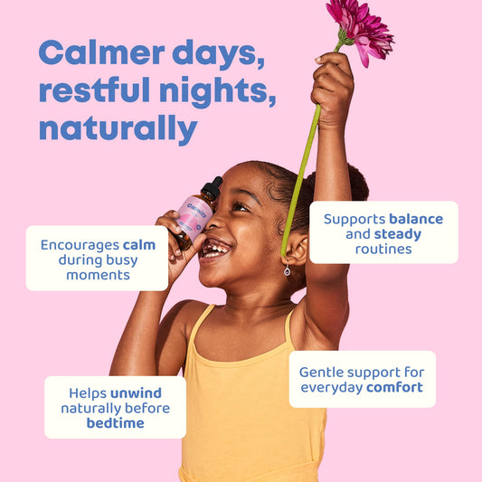 JoySpring Calmify dropper used to measure a gentle dose for children
