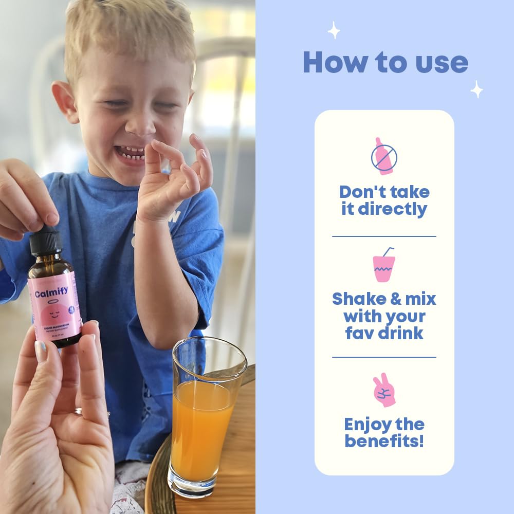 Sugar-free Calmify drops appeal to families avoiding added sugars.