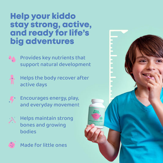 JoySpring fruit-punch chewables offer a tasty daily option for nutrient support.