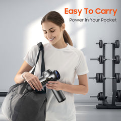 JOYSUWERUN Rechargeable massager offers long battery life.