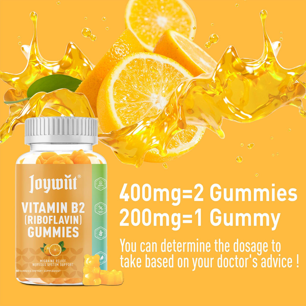 Joywiit B2 Gummies vegan and non-GMO formulation with clear benefits.