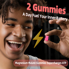 Joywiit Magnesium Malate Gummies foil-seal packaging hints at freshness.