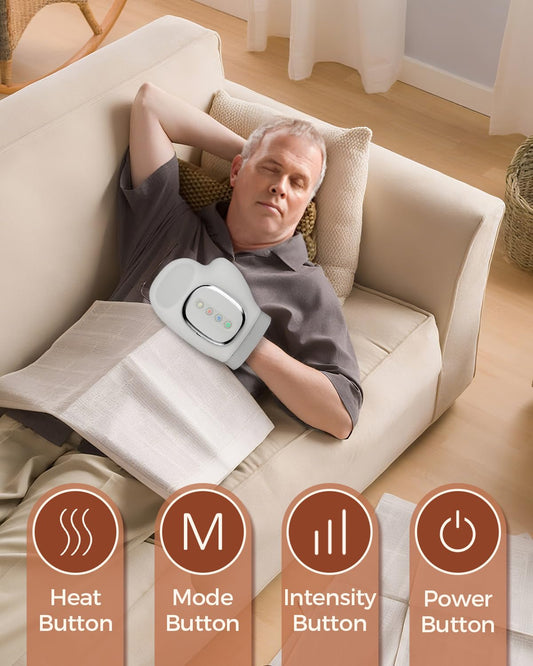 Joyzan cordless massager with finger separation targets finger fatigue relief