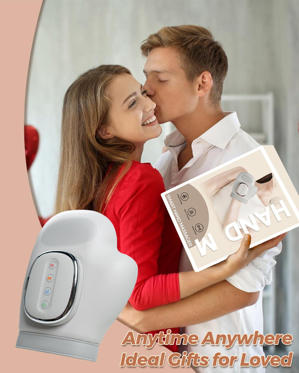Joyzan hand massager presented as a thoughtful gift for desk workers
