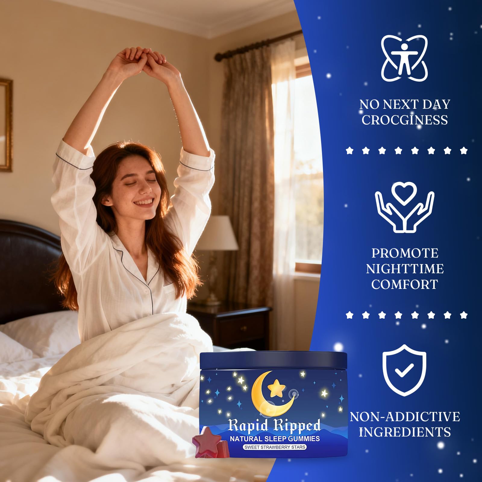 JRR LyraSleep vegan gummies emphasizing vegetarian composition