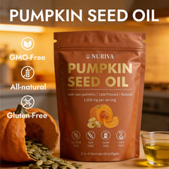 JRR NURIVA saw palmetto extract visual emphasizing herb-derived blend.