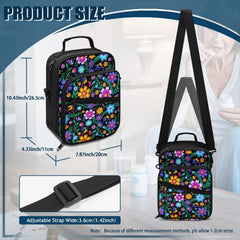 Jrysaedy diabetes bag travel-ready design blends privacy and professionalism.