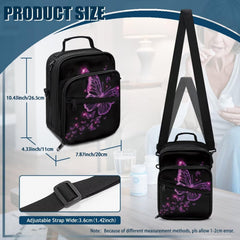 Jrysaedy durable double-zip diabetes case for secure, easy access