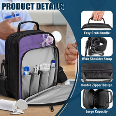 Jrysaedy rose organizer dimensions show large capacity.