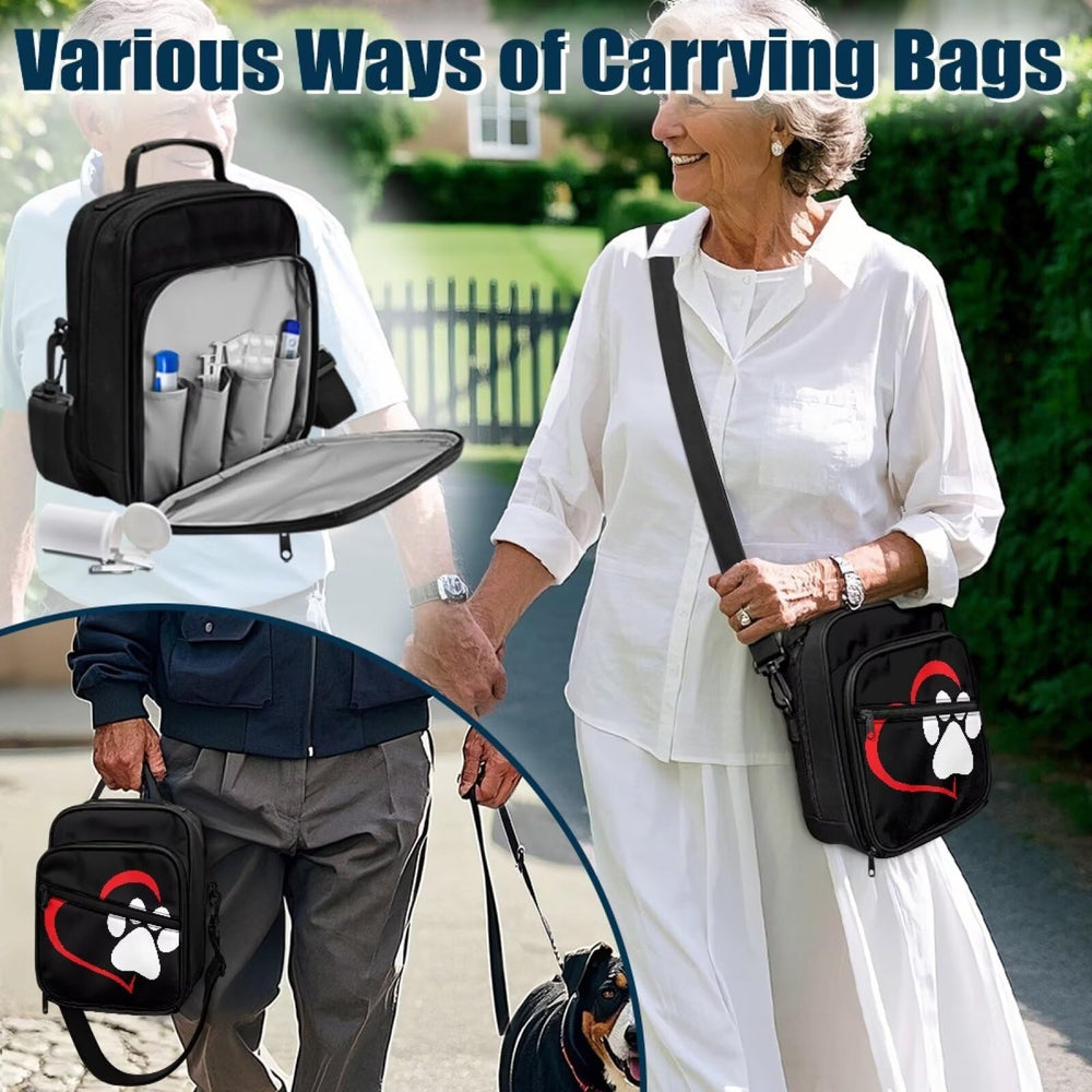 Jrysaedy water-resistant durable diabetes case shields devices from dust and weather