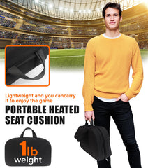 JS LifeStyle memory foam heating pad is water-resistant and insulated.