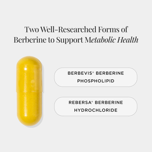 JSHealth Berberine+ bottle with pills close-up for ease of use