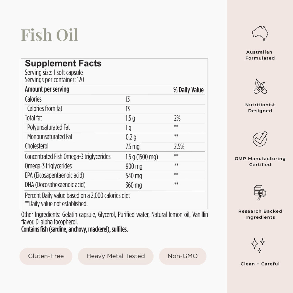 JSHealth Fish Oil bottle on a kitchen counter, ready for daily omega-3 routine.