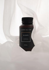 JSHealth Sleep Aid capsule closeup shows easy-to-swallow, non-drowsy design.