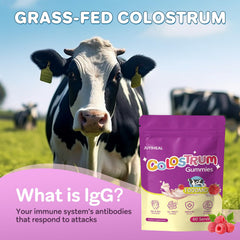 Daily-use concept with JUYIHEAL Colostrum Gummies for routine wellness.