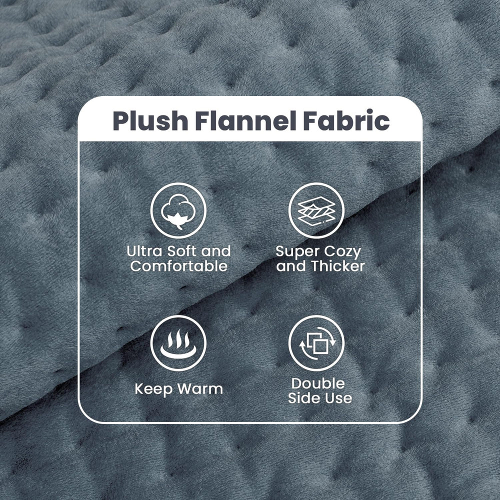 Jubeoyey heating pad dual dry and moist heat for deeper relief.