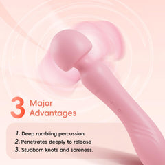 Jucisens Aura Wand IPX7 waterproof design for bath and easy cleaning