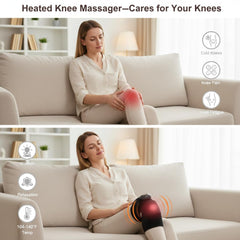 JUCURRI elbow wrap provides compact heat and massage on the go.