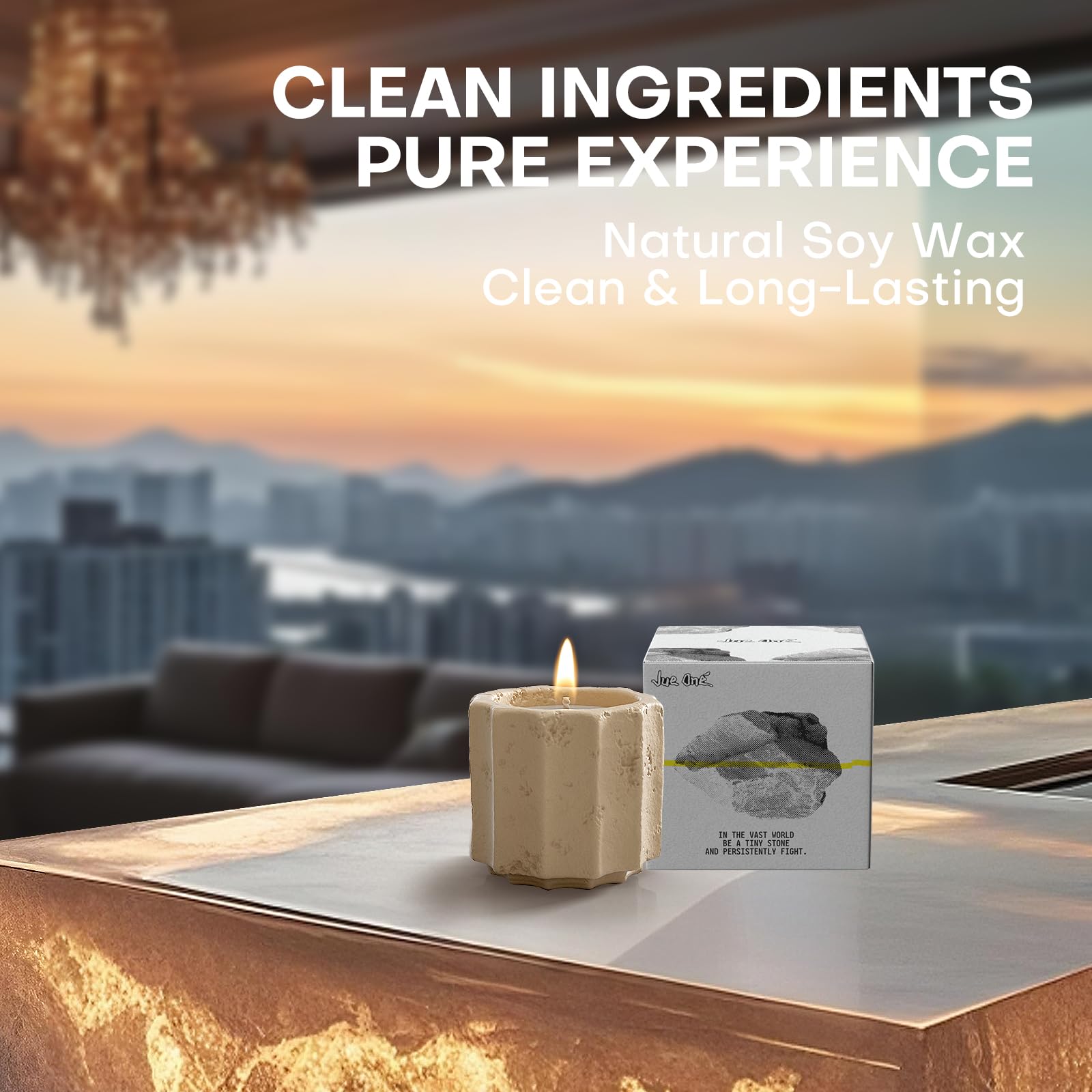 JueOne Lily fragrance image for airy floral ambiance.