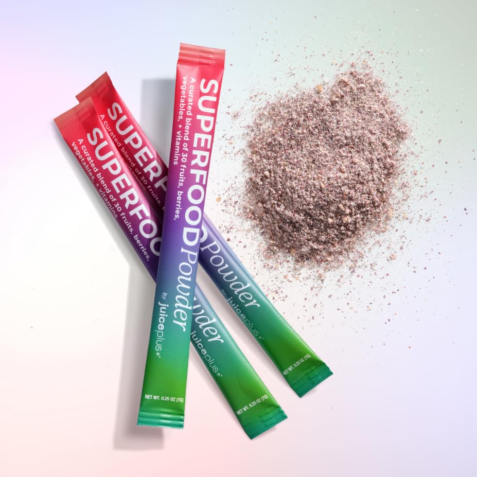 Juice Plus+ travel-friendly sticks making daily nutrition easy on the go.