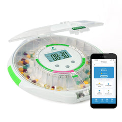 JULOS app notifications and tracking simplify medication management.