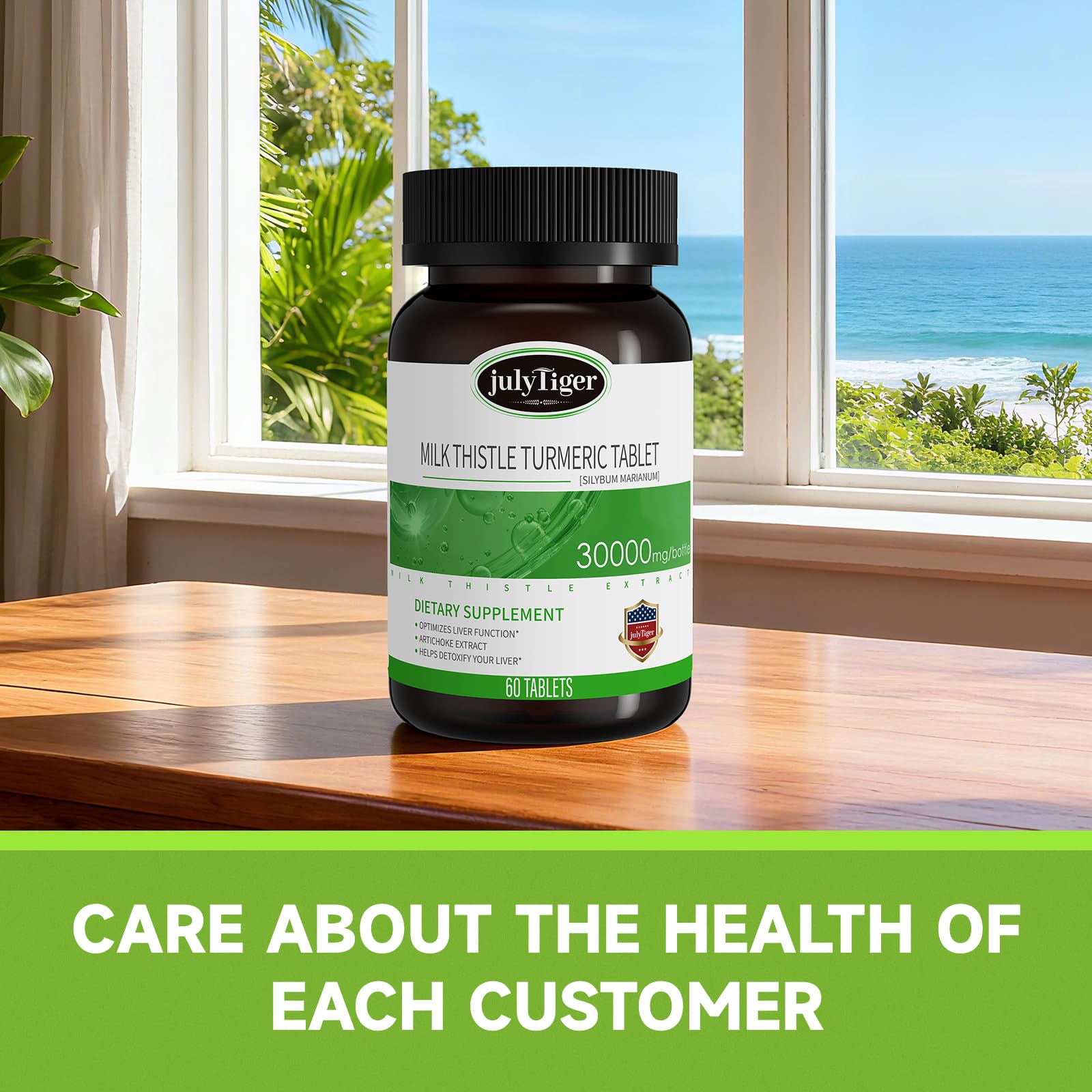 julytiegr wellness routine visual suggesting healthy lifestyle integration