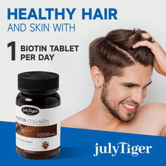 Julytiger bottle in kitchen for a simple, daily energy-supporting routine
