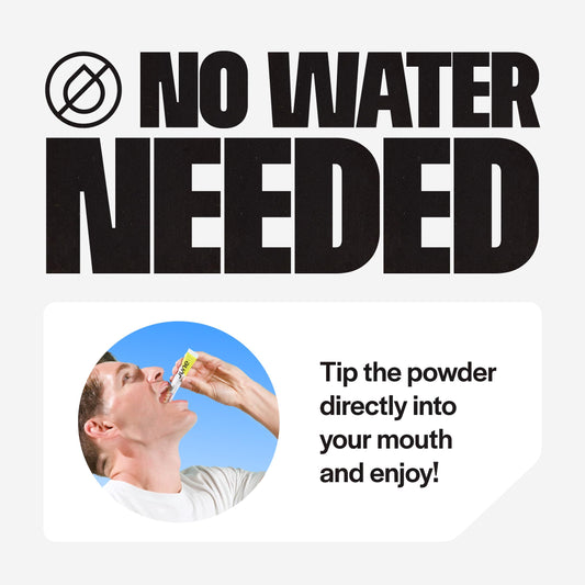 Tablets dissolving in the mouth for a water-free, fast-melt experience.