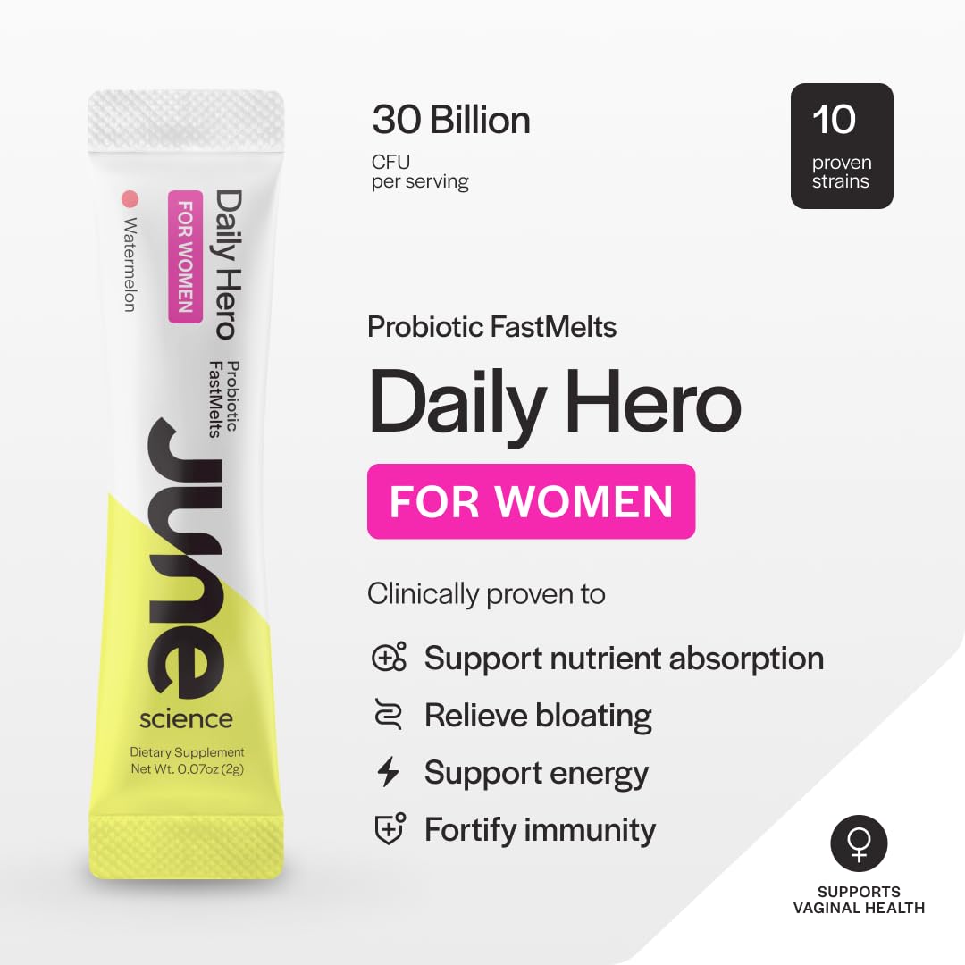 Tangerine-flavored Daily Hero melt ready for on-the-go consumption.
