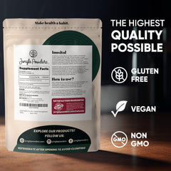 Daily use with Jungle Powders Inositol powder in a wellness routine