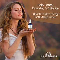 JuniperMist Lavender bottle offers soothing aroma for relaxation and mindful spaces