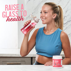Tub label highlights sodium, potassium, magnesium for electrolyte balance.