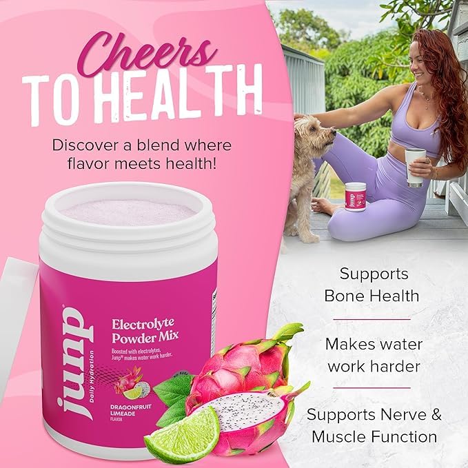 JUNP packaging on kitchen counter highlighting keto-friendly claim